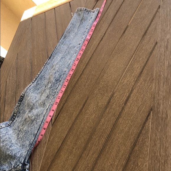 (Sold) Vintage JOAN D'ARC High Rise Acid Washed Mo - Picture 8 of 8